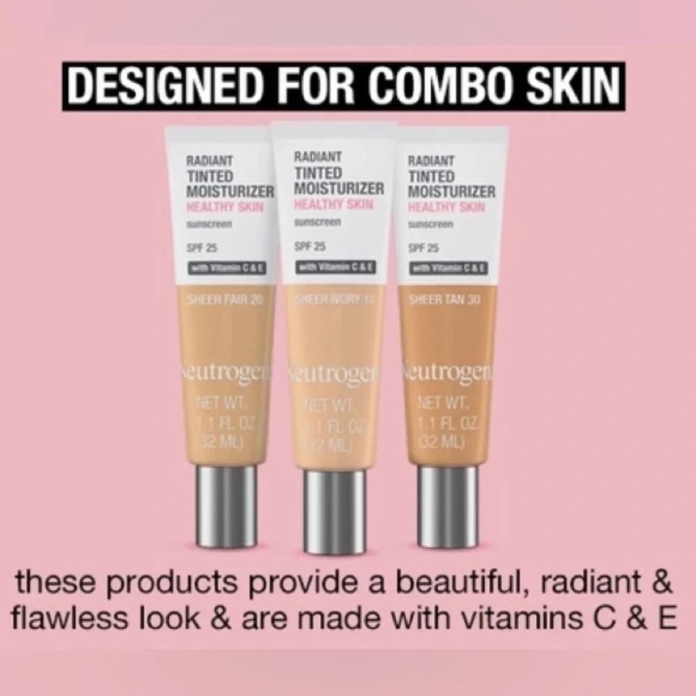 Neutrogena - Tinted Face Moisturizer Sheer Fair 20